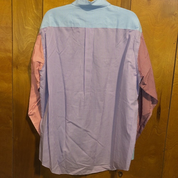 Multi-colored Brooks Brothers gingham shirt - Picture 3 of 3